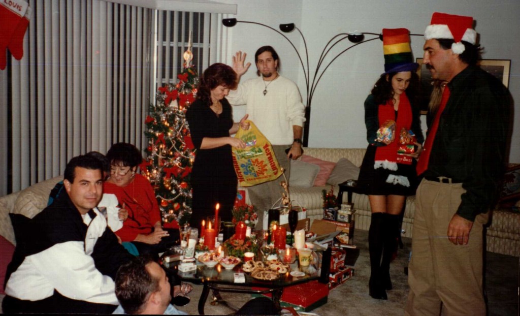 Chris & Bea’s Annual Christmas Eve Party, mid-late 90’s